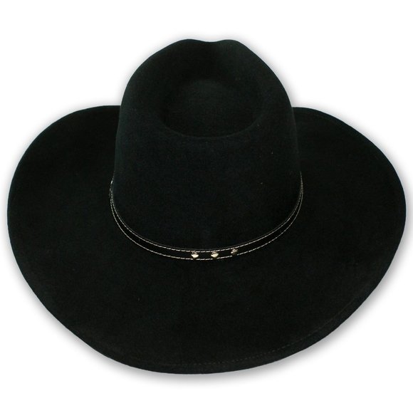 Crushable Packable 100% Wool Cowboy Hat, Bigalli - Picture 4 of 7